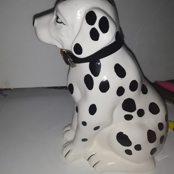 Dalmatian Dog Musical Figurine Vintage Taiwan - Picture 5 of 6